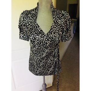 BCBG Maxazria* Wrap Top